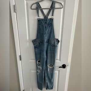 Denim Overalls